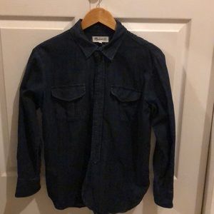 Madewell denim pullover
